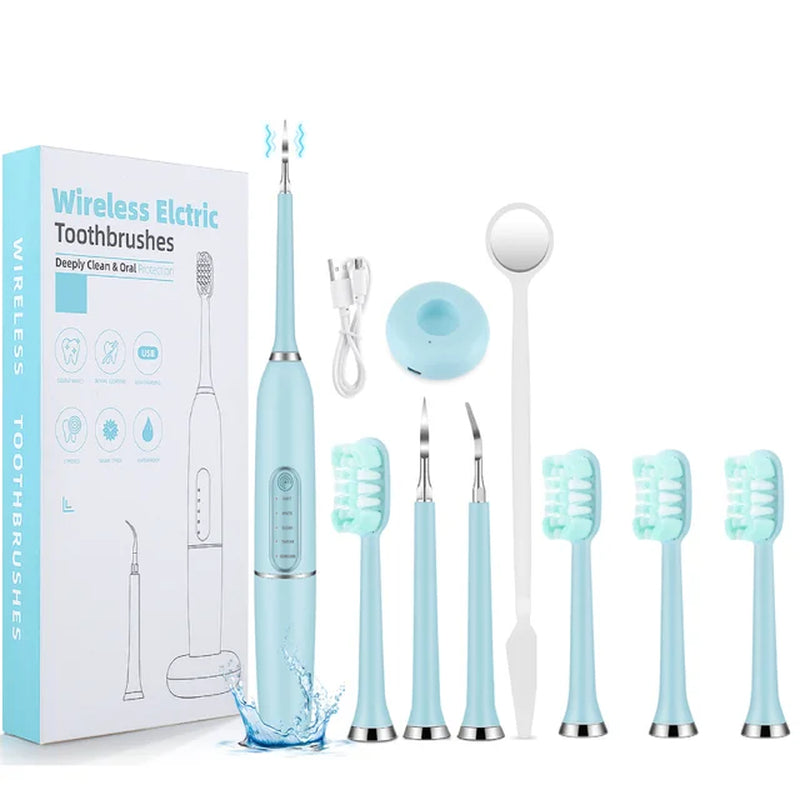 Waterproof Electric Toothbrush Ultrasonic Sonic Dental Scaler