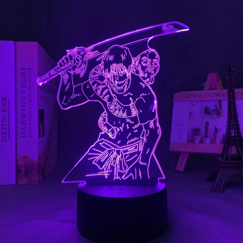 Led Light Anime Jujutsu Kaisen Toji Fushiguro