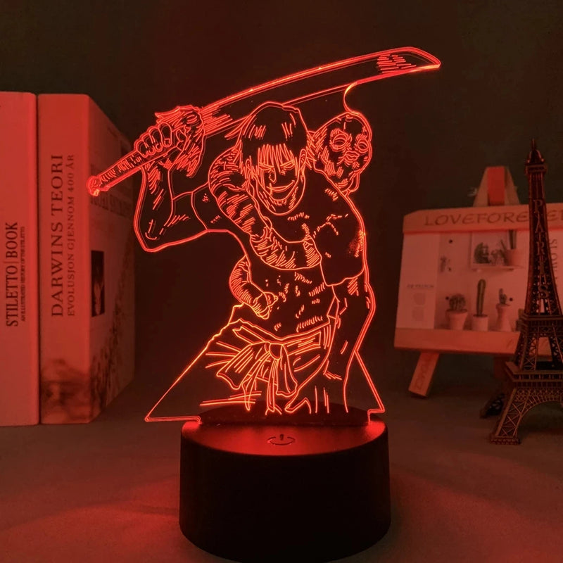 Led Light Anime Jujutsu Kaisen Toji Fushiguro